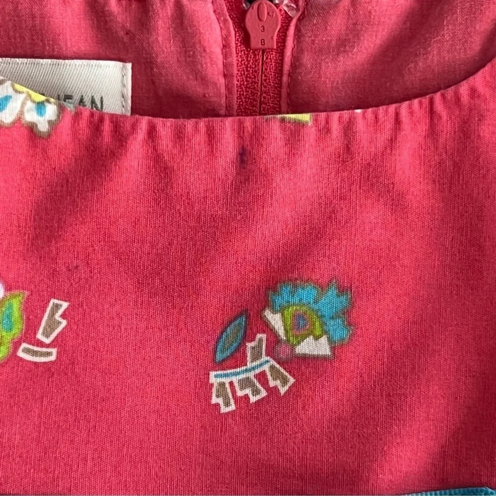 Bonnie Jean A Line Dress Toddler Girls 4T Pink Paisley Sleeveless Casual Summer